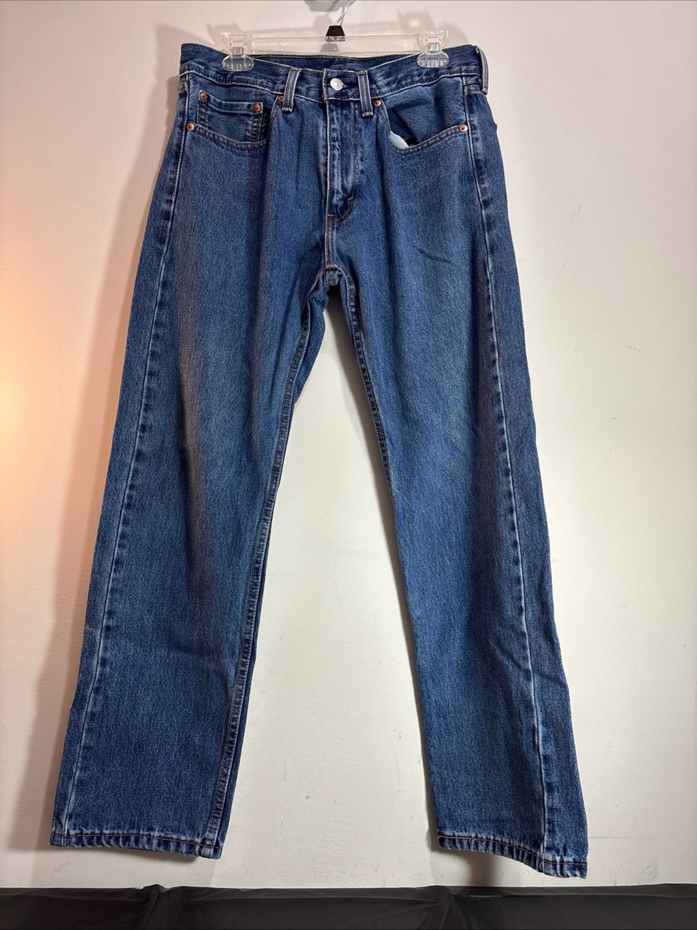 Levi’s 505 Men's Classic Straight Leg Jeans - Blue. J-93